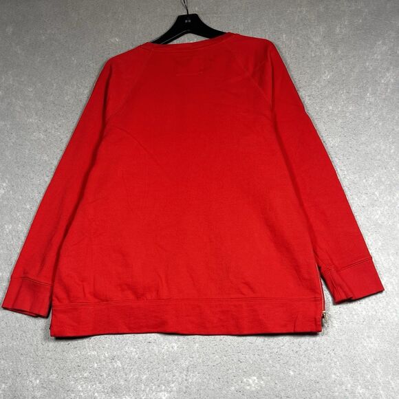 Lilly Pulitzer Sweatshirt Womens Size XL Red Luxletic Beach Comber Pullover - Picture 7 of 11
